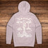 Paradoxical Perspective – Mystical Midweight Hoodie with Kangaroo Pocket and Raglan Sleeves